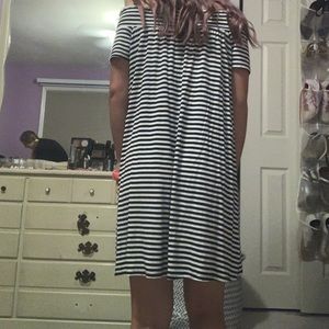 Black and White Dress